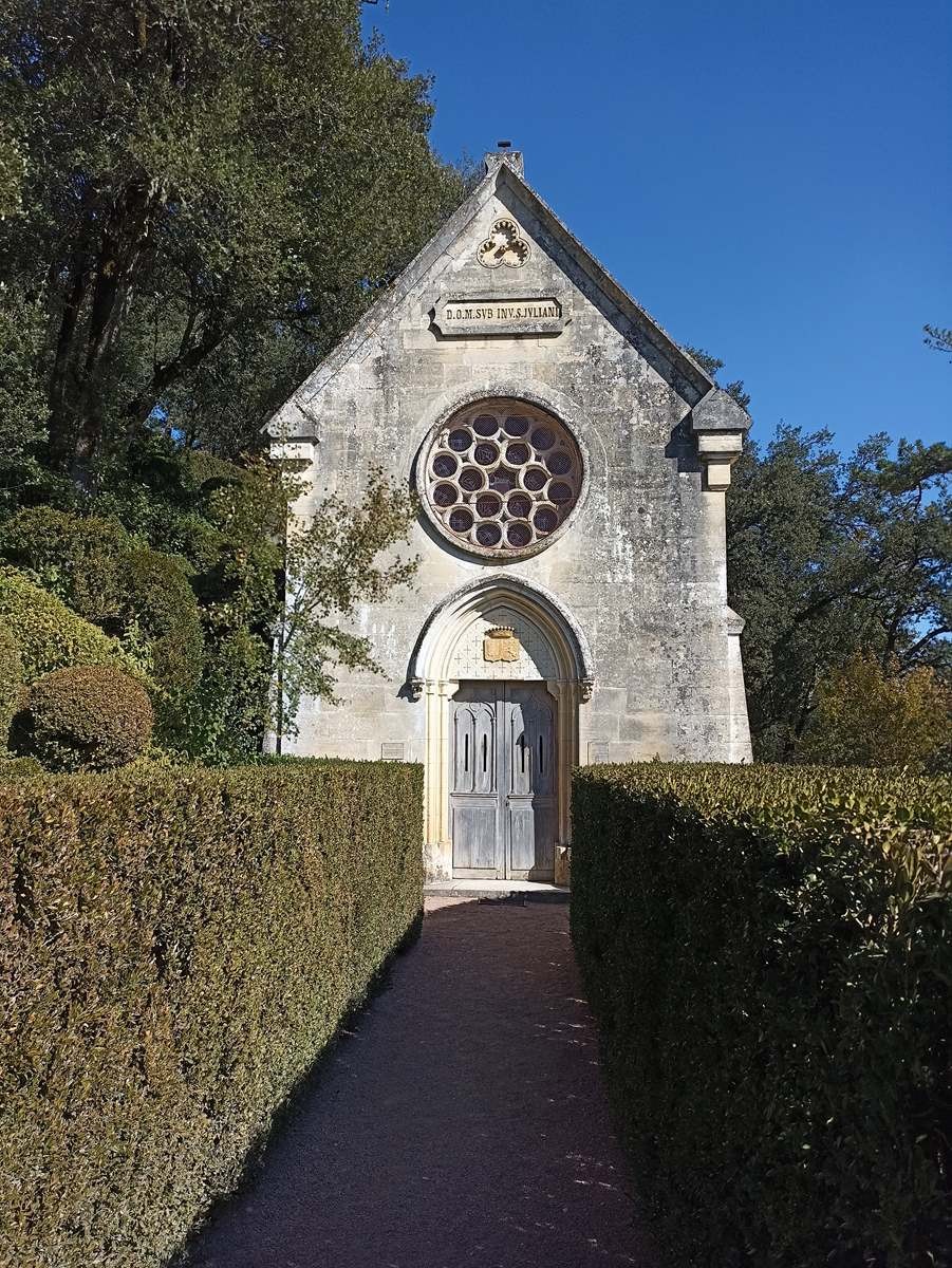 Lundi 16: Jardin de Marquessac, chapelle