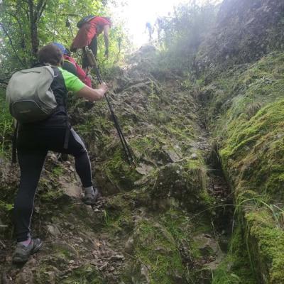 La Petite Suisse- La montée du rocher