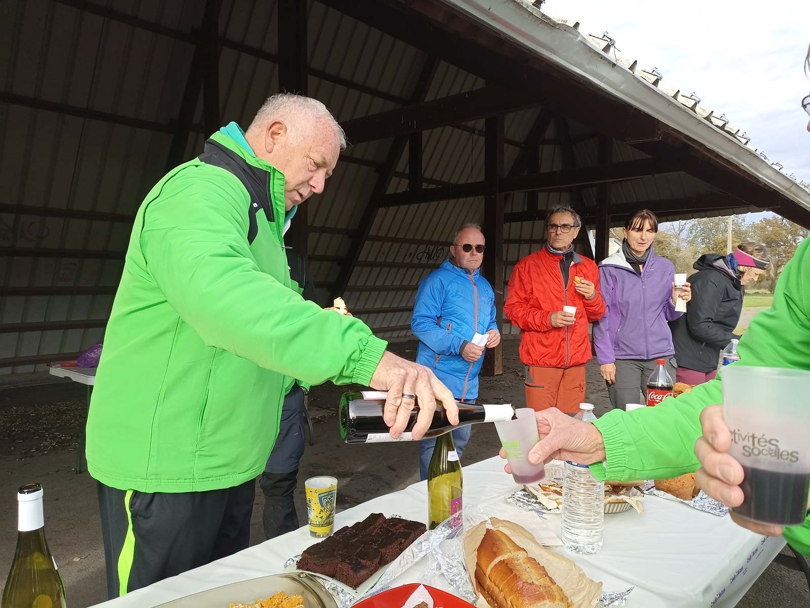 Rando Beaujolais Désertines - Après l'effort, le réconfort