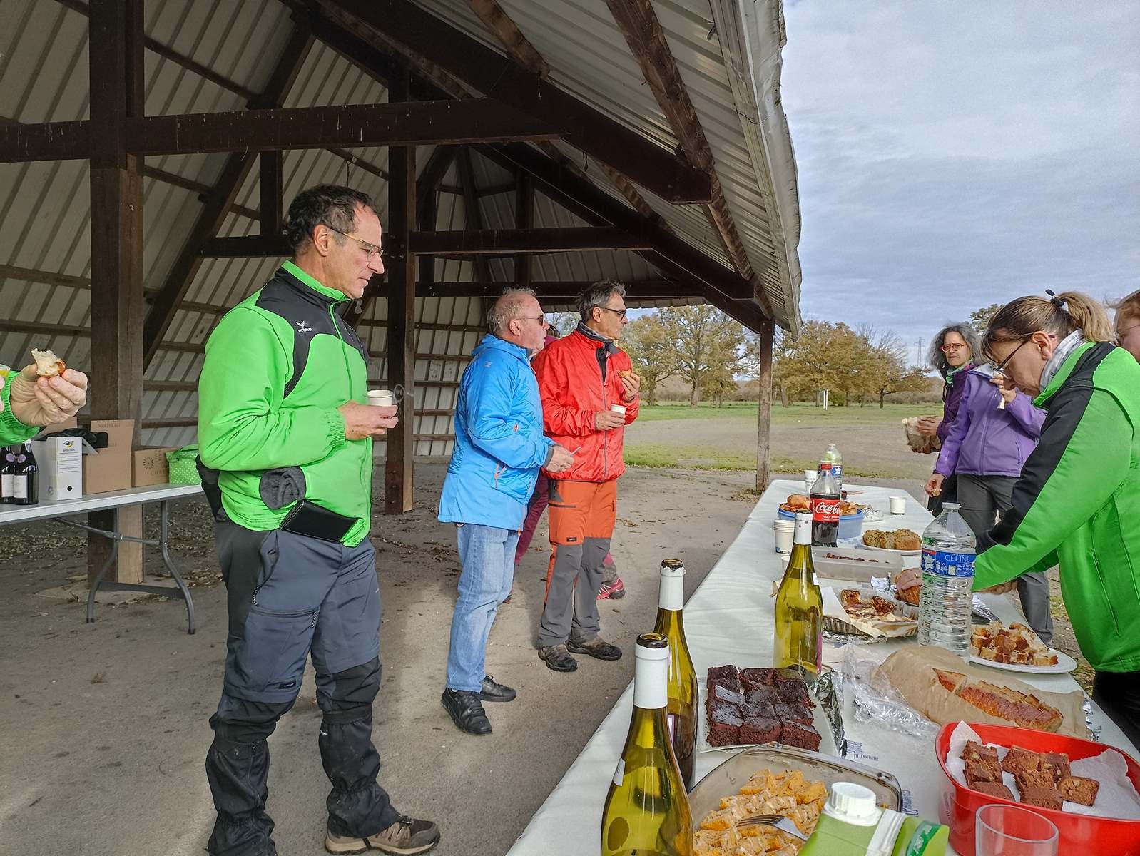 Rando Beaujolais Désertines - Après l'effort, le réconfort