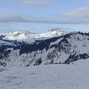 Raquettes à la Bourgeoise à partir du Col de Joux Plane